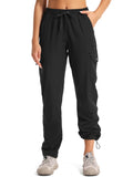 liyiyiyia Hiking Pants for Women Lightweight Quick Dry Cargo Pants Casual Safari Work Travel Outdoor Travel Clothes